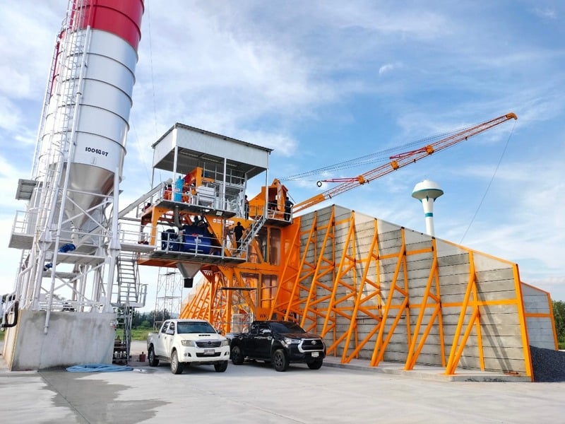 STATIONARY CONCRETE PLANT